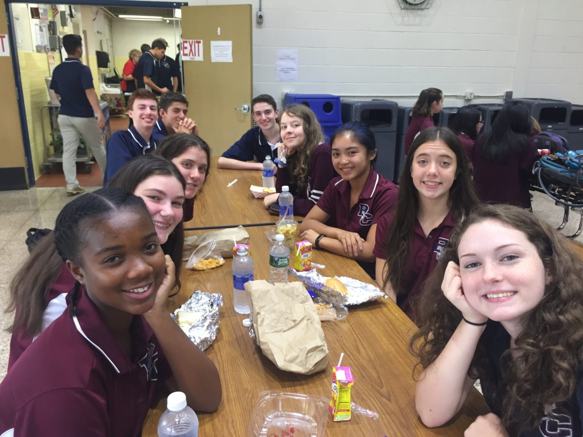 Freshmen Ease Into First Full Day of School at Burke Catholic | Focus Media